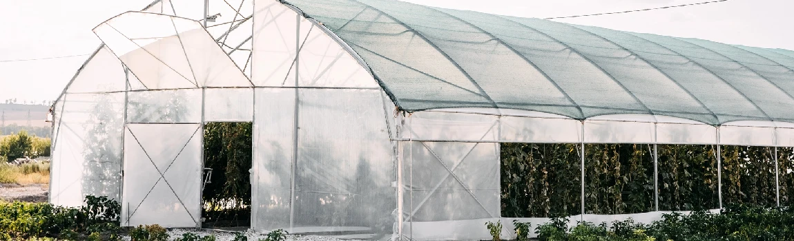 Safe And Reliable Glass Greenhouse in Egypt Lake-Leto, FL